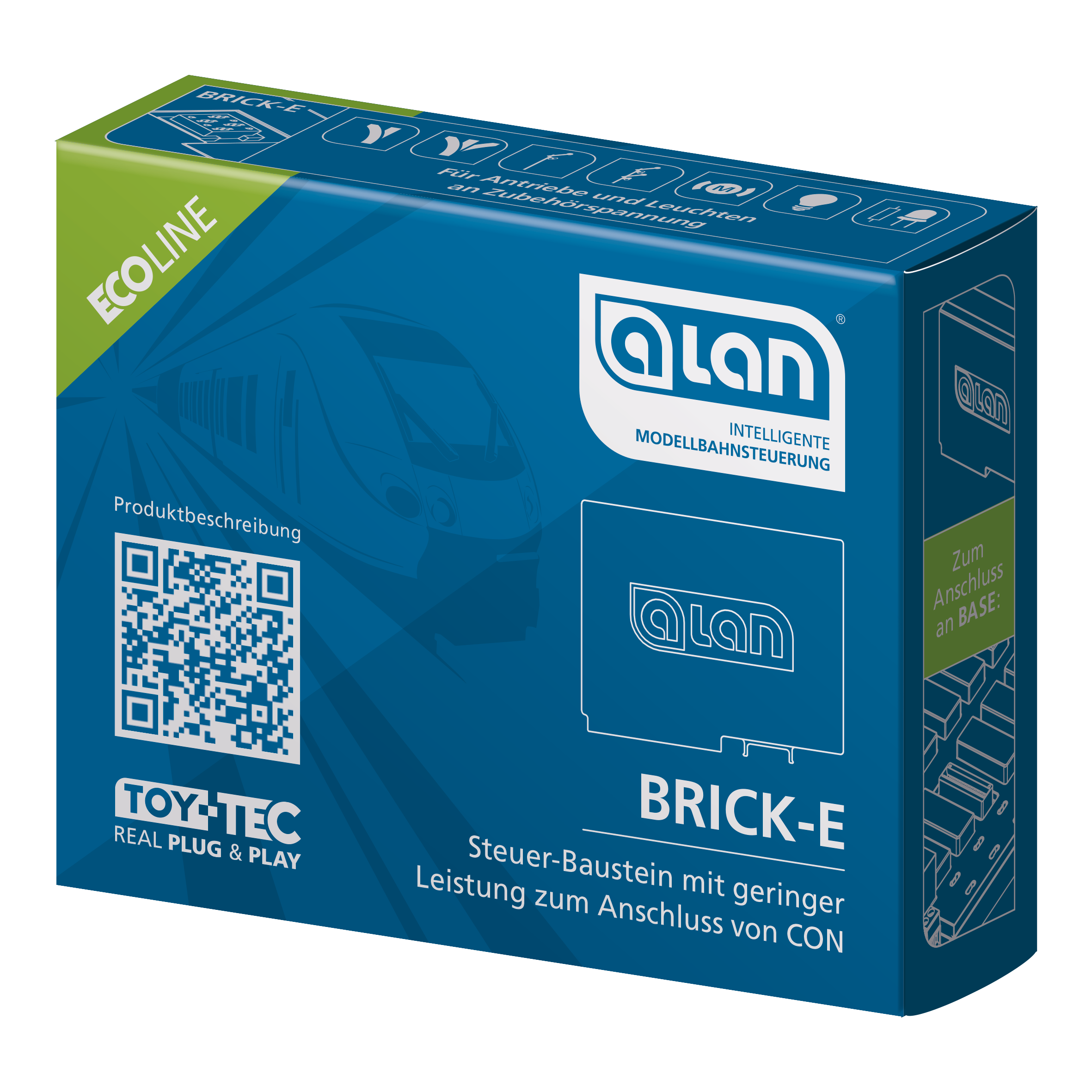 ALAN ECOline Baustein BRICK-E Verpackung Artikel-Nummer 11361